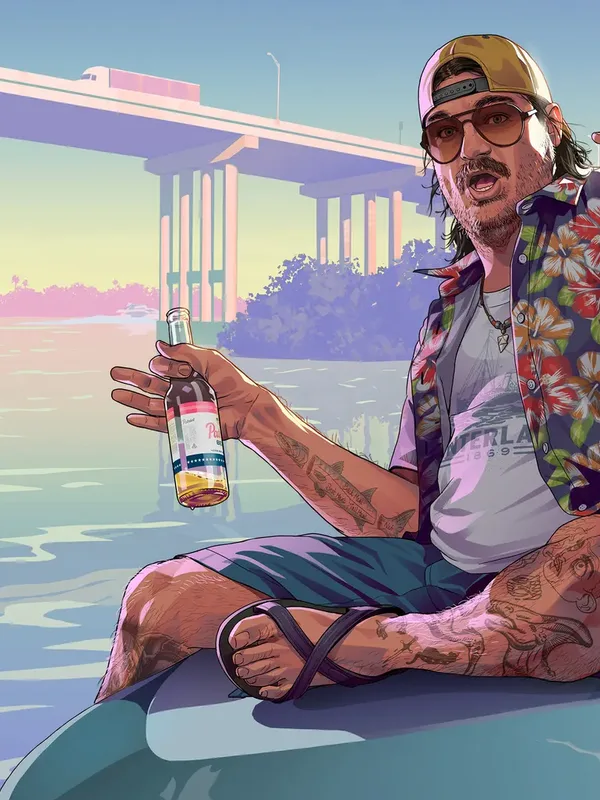 Cal Hampton, from official key art